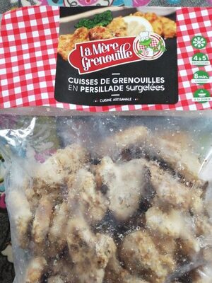 Cuisses de grenouilles en persillade surgelees