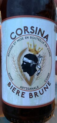 Bière brune front packaging