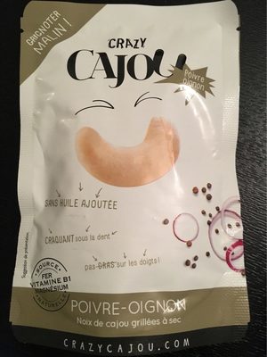 Crazy cajou poivre oignon