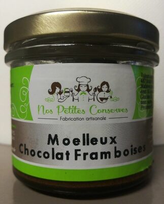 Moelleux chocolat framboises front packaging