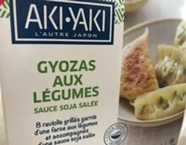 Gyozas aux legumes
