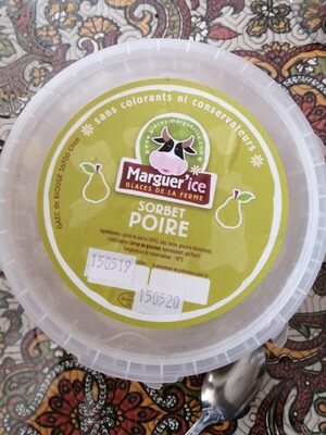 Sorbet poire