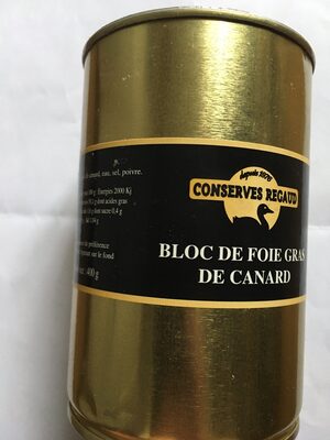 bloc de foie gras de canard