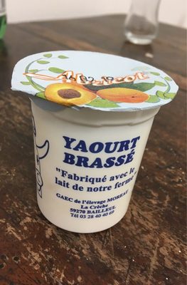 Yaourt Brassé front packaging