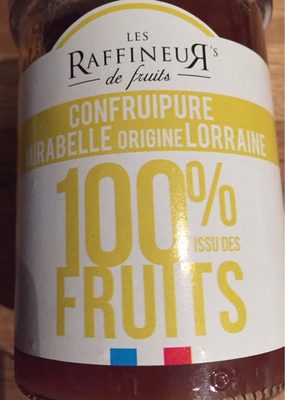 Confruipure Mirabelle origine Lorraine