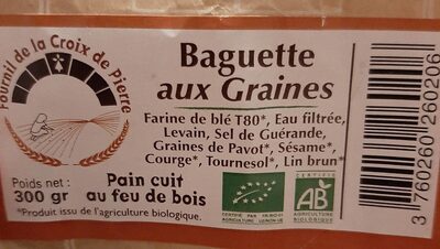 Baguette aux graines