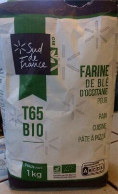 Farine de blé d’Occitanie T65 BIO front packaging