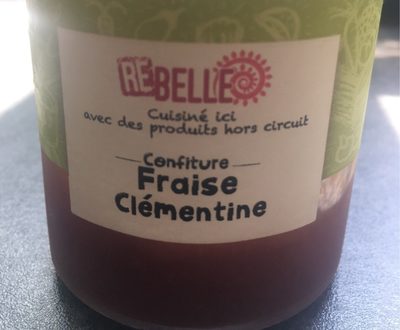 Confiture Fraise clémentine
