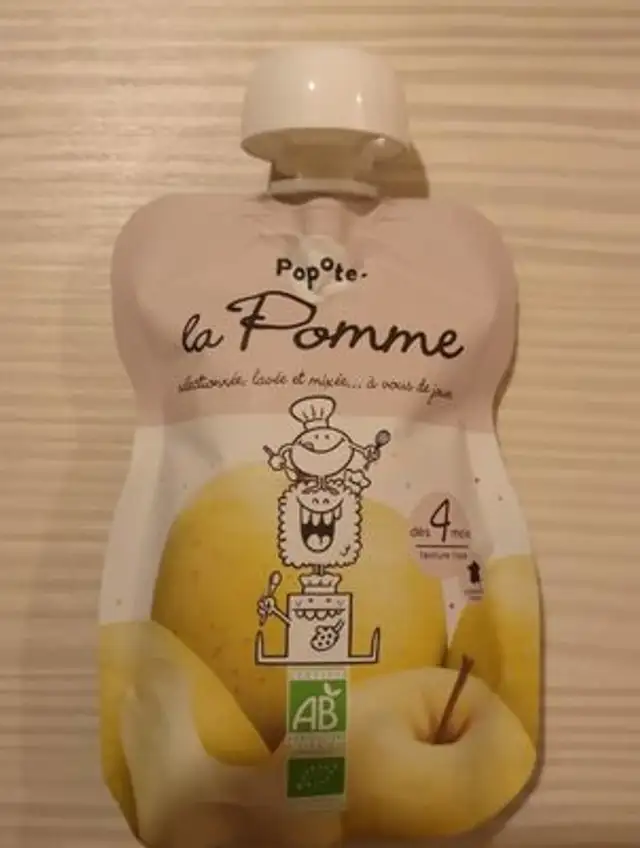 Compote de Pomme front packaging