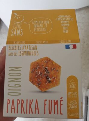 Biscuits paprika fumé oignon