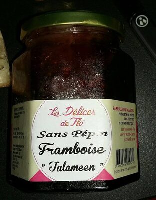 Confiture framboise sans pépin