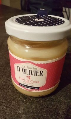 Miel de colza front packaging