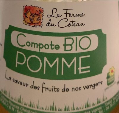Compote BIO Pomme