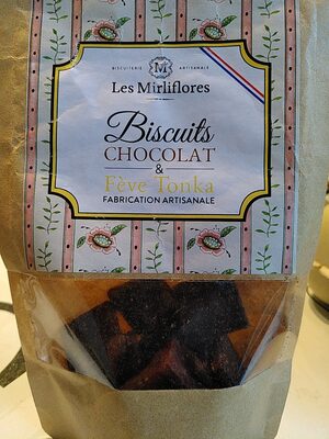 Biscuits chocolat & fève tonka