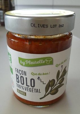Façon bolo 100% végétal - Olives