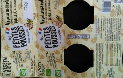 Brassé d'amande à la vanille