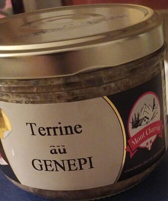 Terrine au génépi front packaging