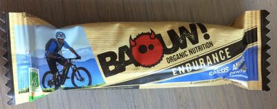 Barre nutritionnelle au cassis, à l'amande et à la gentiane