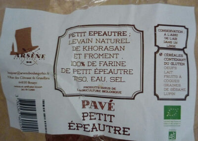 pavé petit épeautre