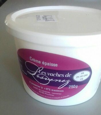 Crème épaisse- Les vaches de lesvenez