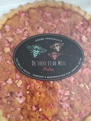 Tarte aux pralines front packaging