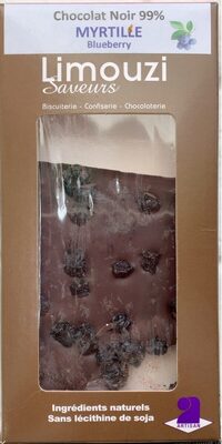 Chocolat noir 99% myrtille