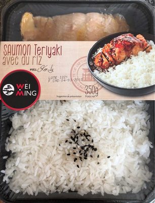 Saumon Teriyaki avec du riz