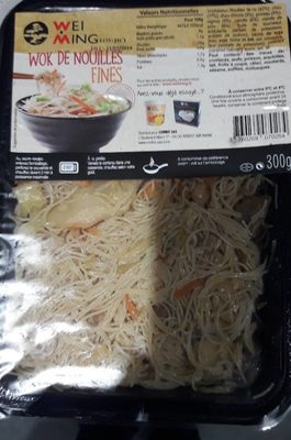 Wok de nouilles fines