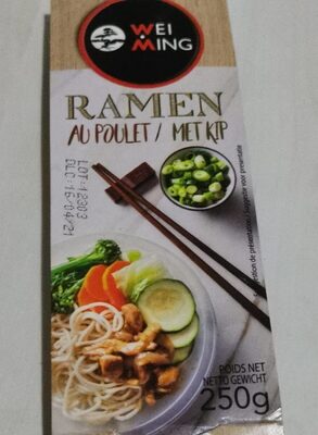 ramen au poulet/ met kip