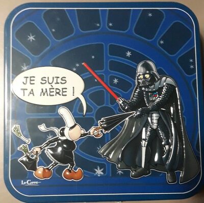 Boîte carrée MAM GOZ " JE SUIS TA MÈRE " Galettes fines