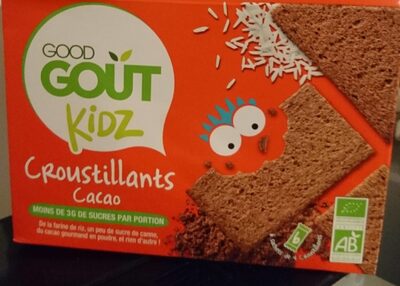 Croustillants cacao-Good Gout Kidz-110g