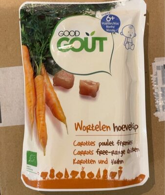 Carotte poulet fermier front packaging