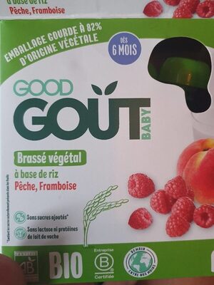 Brassé végétal à base de riz