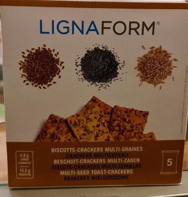 Biscotte crackers multi graines