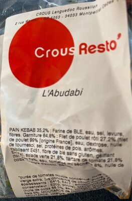 L'abudabi front packaging