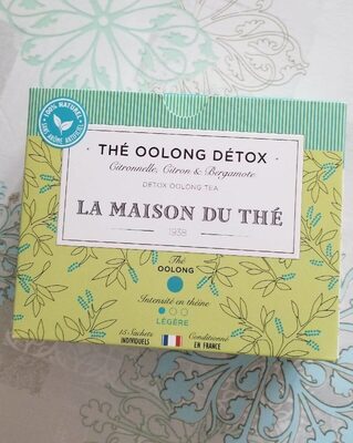 The oolong detox front packaging