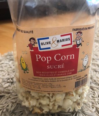 Pop Corn Sucre
