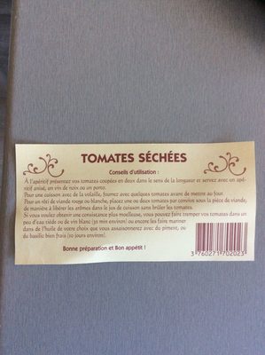 Tomates séchées