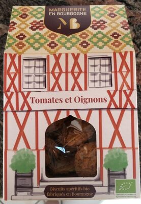 Biscuits apéritifs bio Tomates et Oignons
