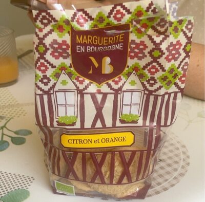 Biscuits bio Citron et Orange douce