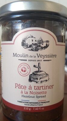 Pâte à tartiner à la noisette