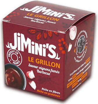Grillon saveur oignons fumés barbecue front packaging