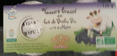 Yaourt brassé au lait de brebis bio