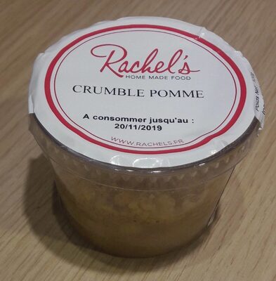 Crumble pomme
