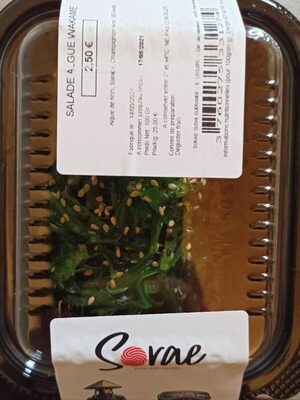Salade algue wakame