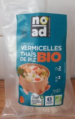 Vermicelles thaïs de riz bio