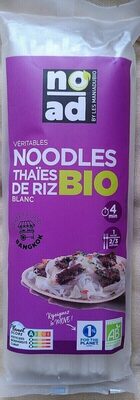 VÉRITABLES NOODLES THAÏES DE RIZ BIO BLANC