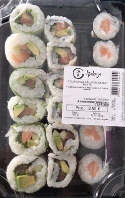 California saumon & Maki mixte