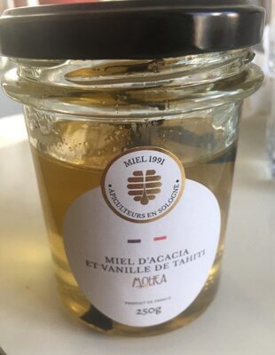 Miel d'Acacia et vanille de Tahiti