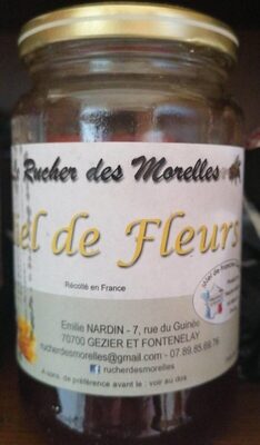 Miel de fleurs front packaging